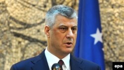 Вицепремиерот и министер за надворешни работи на Косово Хашим Тачи 