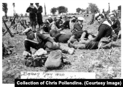 ბრიტანელი ჯარისკაცები ბათუმში, 1920.