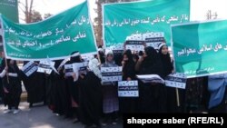 حمایت زنان از پروسه صلح در هرات