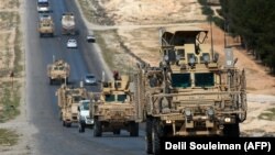 Vojna vozila međunarodne koalicije predvođene Sjedinjenim Državama, Sirija