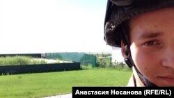 Бывший красноярский студент Валентин теперь боец добровольческого батальона "Азов" 