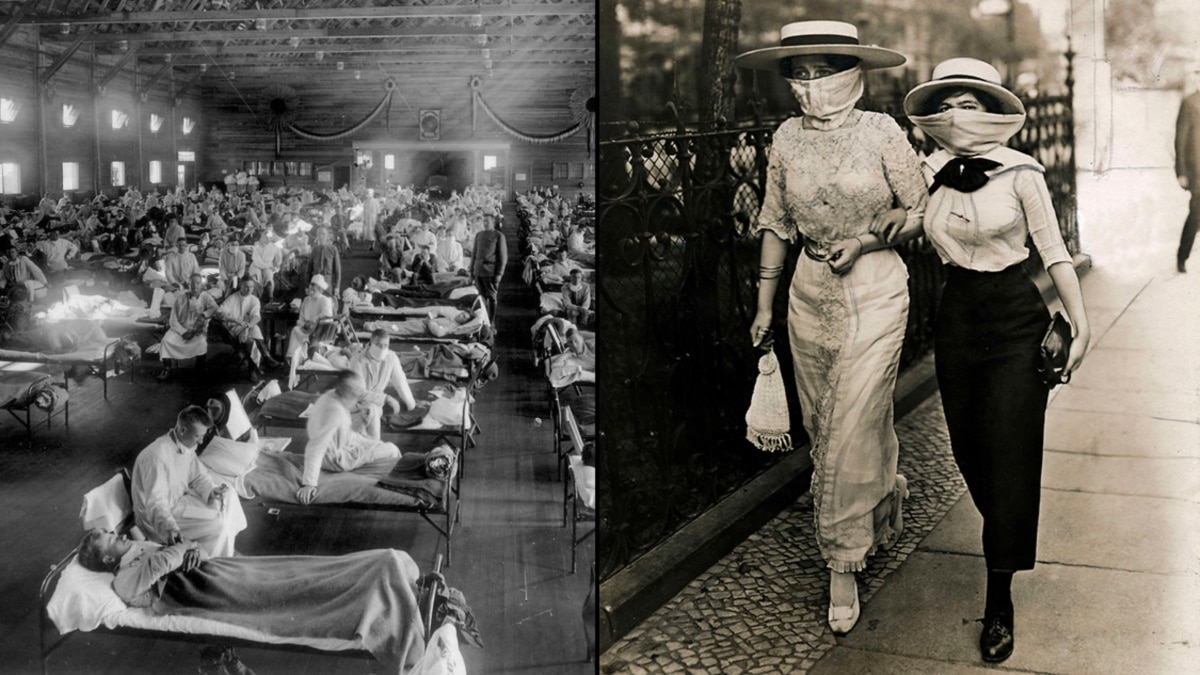 Эпидемия 1918 года в мире испанка грипп