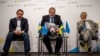 Пресс-конференция крымских татар о перекрытии границы с Крымом 