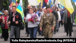 Дніпропетровськ, хода на честь Дня пам'яті і примирення, 8 травня 2016 року