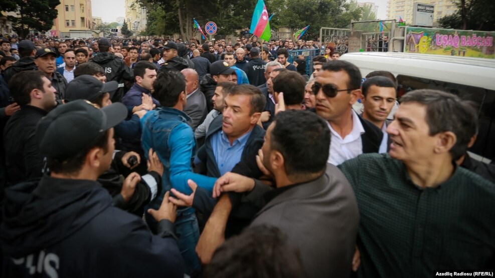 Protesta e sotme në Baku, Azerbajxhan