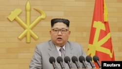 Udhëheqësi i Koresë së Veriut, Kim Jong-un.