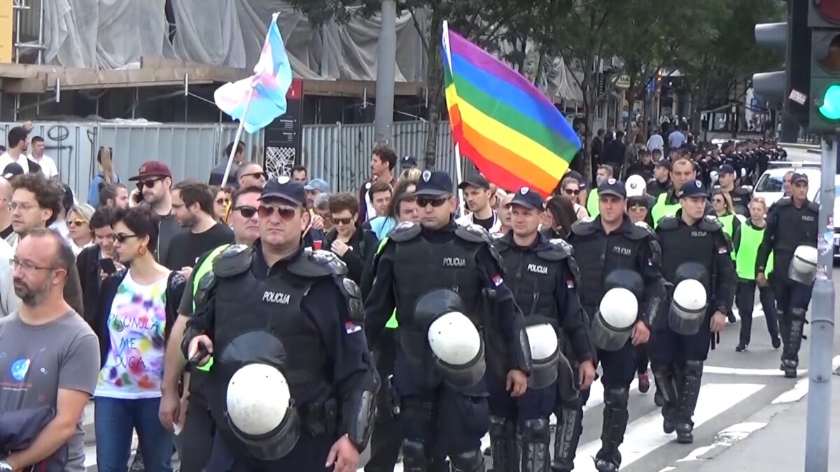Gay Pride Parade Held In Belgrade