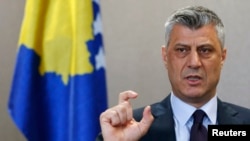 Kosovo Prime Minister Hashim Thaci