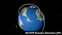 Imagini prezentate de postul de televiziune RTR