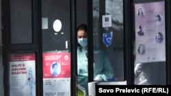 Klinika za infektivne bolesti u Podgorici, 18. mart 2020. 