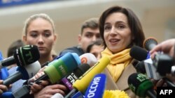 Maia Sandu, în ziua alegerilor din 13 noiembrie