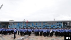 Pjesëtarë të policisë së Shqipërisë