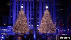 درخت مشهور کریسمس در نیویارک