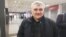 Freed Azerbaijani journalist Afqan Muxtarli arrives in Berlin on March 17.