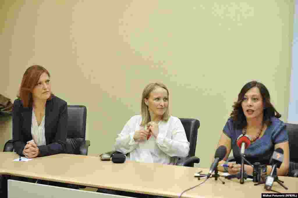 Dženana Karabegović, Marija Arnautović i Mirna Sadiković