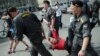 Задержание участника одной из акций в поддержку Михаила Ходорковского, 26 июня 2011