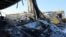 Разрушения после российского удара по Запорожью