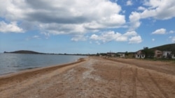 Пляж в Курортном, июнь 2020 года