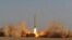 In this photo released by the semi-official Iranian Students News Agency (ISNA), an Iran's Shahab-3 missile is launched during military maneuvers outside the city of Qom, Iran, Tuesday, June 28, 2011.