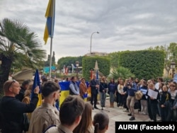 Захід до третьої річниці повномасштабної війни, Іспанія, 2025 рік