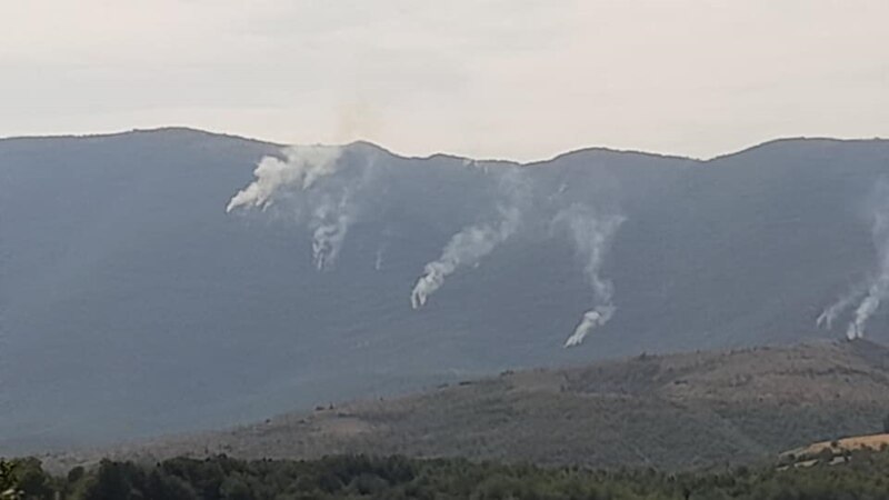 
ЦУК - Активни пожари во Скопско и Демиркаписко