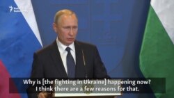 Putin Blames Kyiv For Escalation In Eastern Ukraine