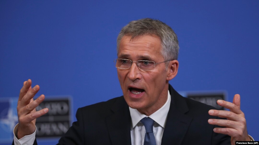  Secretarul general al NATO, Jens Stoltenberg, Brussels, 2019