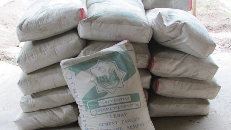 Türkmenistan 11 aýda Özbegistana 12,7 müň tonna sement eksport etdi