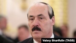 Ramazan Abdulatipov attends a meeting of the Federation Council in Moscow in May.