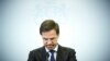 Premierul Olandei, Mark Rutte, pe care presa italiană îl vede ca pe un "Grande Cattivo", simbolul răului.