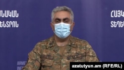 Представитель Министерства обороны Армении Арцрун Ованнисян (архив) 