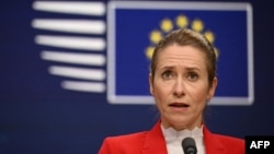 Visoka predstavnica Evropske unije za zajedničku spoljnu politiku i bezbednost Kaja Kalas, 26. novembar 2025.