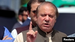 Pakistani Prime Minister Nawaz Sharif (file photo)