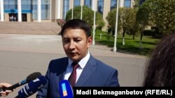 Qozog‘iston tashqi ishlar vazirligi matbuot kotibi Anuar Jaynaqov.