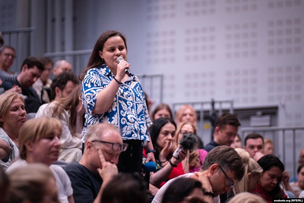 Сустрэча са Сьвятланай Алексіевіч у Варшаве, 16 чэрвеня 2025 году