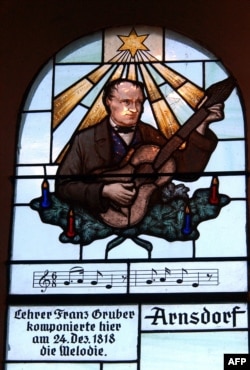 Портрет композитора Франца Ґрубера в «Каплиці «Тихої ночі»