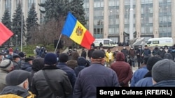 Protestul agricultorilor cu o zi înainte ca guvernul Chicu să demisioneze