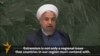 Iran's Rohani Addresses Extremism, Nuclear Issue At UN