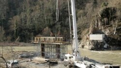 Работы по строительству Намахвани ГЭС (архивное фото)