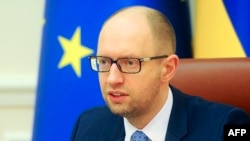 Премьер-министр правительства Украины Арсений Яценюк