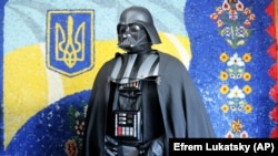 It's unclear whether this is the same Darth Vader who tried to run for mayor of Odesa in 2013 and 2015, as well as president of Ukraine in 2014.