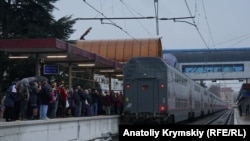 Поезд из Москвы в Симферополе, 26 декабря 2019 года