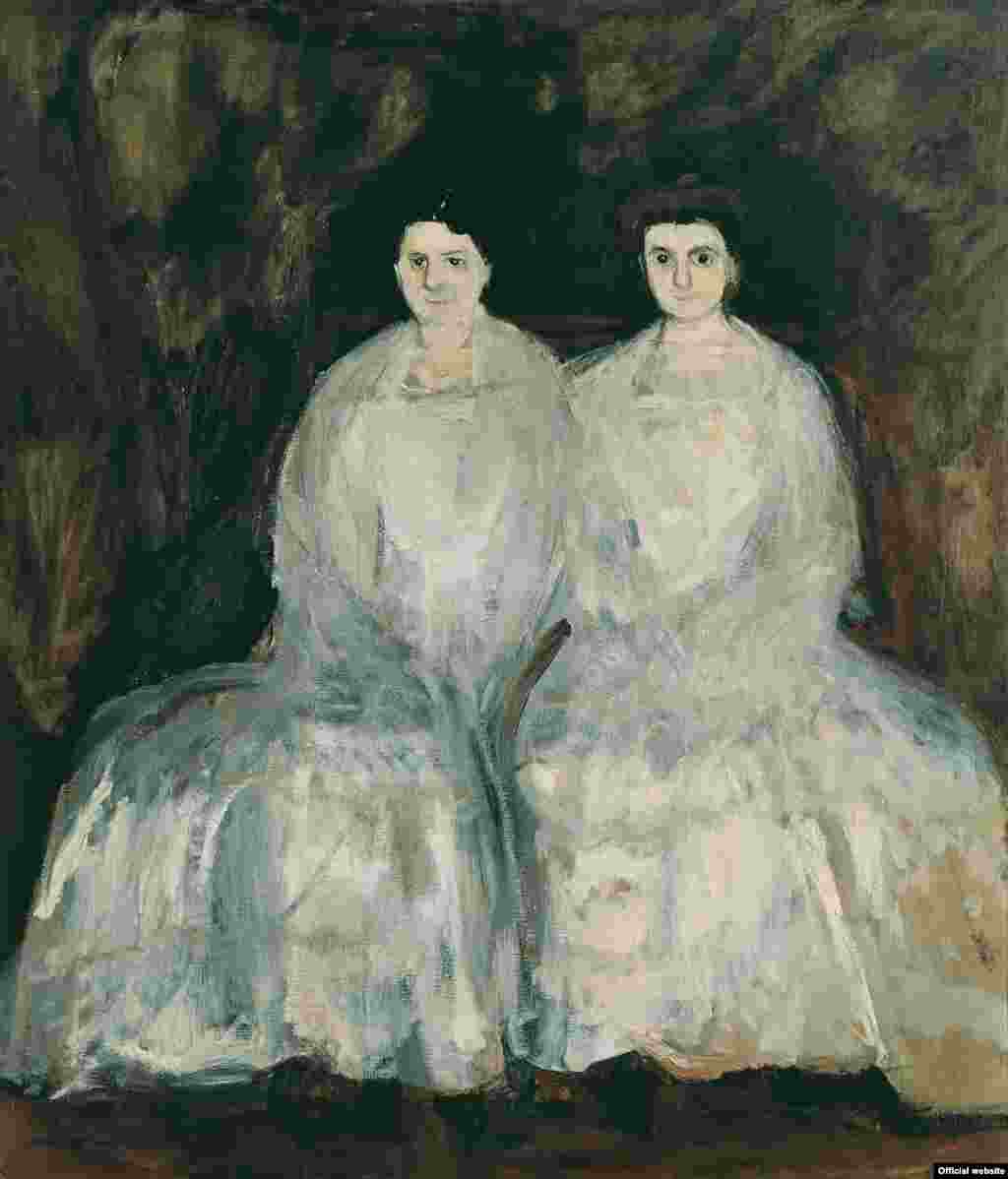 Richard Gerstl, The Sisters Karoline and Pauline Fey, March / April 1905, Oil on canvas, 175 x 150 cm, Belvedere, Vienna