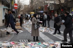 Teheran 19. januara, nakon višesedmičnih, do sada nezabilježenih, antivladinih protesta širom Irana.