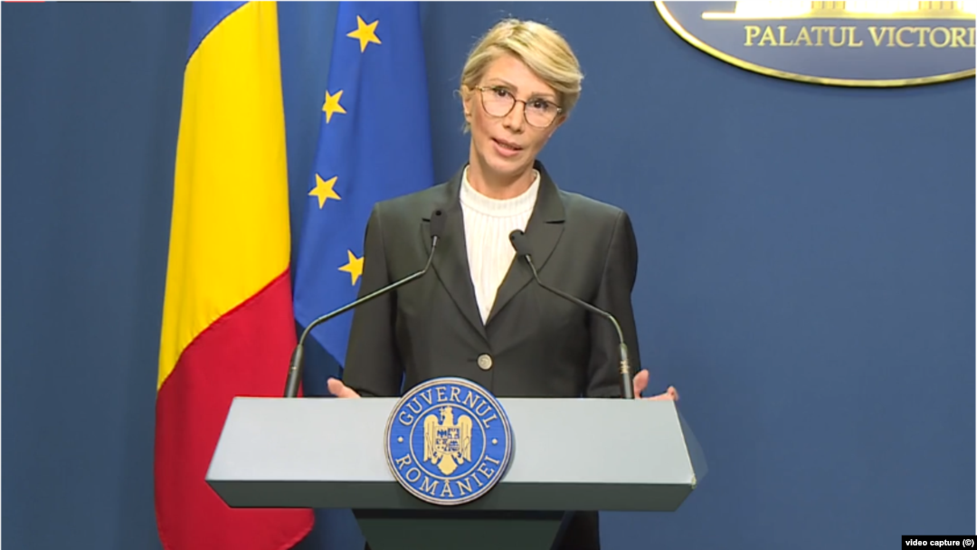 Vicepremierul Raluca Turcan