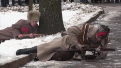 У Львові показали реконструкцію бою за станцію «Крути» (відео)