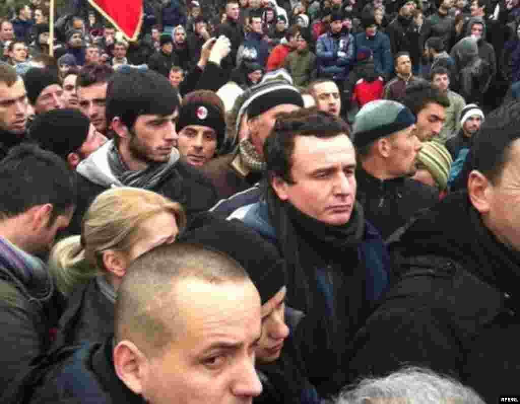 Protest pristalica Samoopredeljenja, 22. januar 2012.