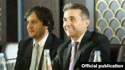 Ираклий Кобахидзе и Бидзина Иванишвили (архивное фото)