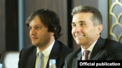 ფოტო არქივიდან: ირაკლი კობახიძე და ბიძინა ივანიშვილი