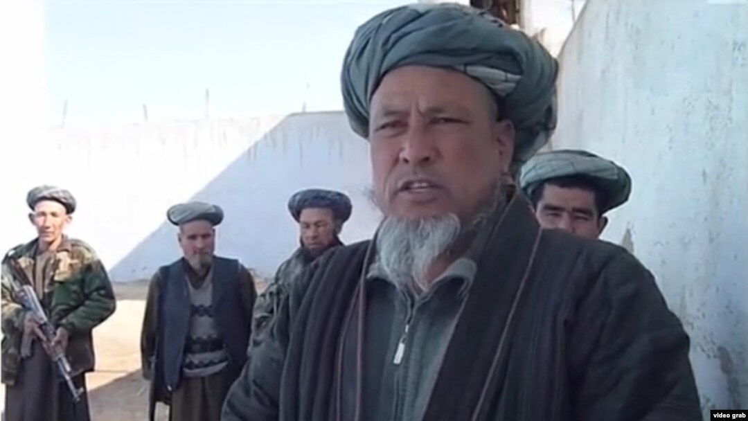 Afghan civil defense commander Gurbandurdy (screen grab)